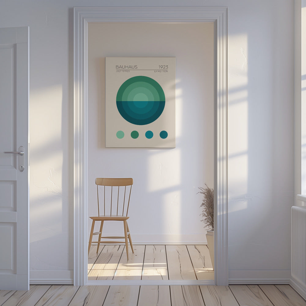 Canvas - Bauhaus Mavi Daire - Admen.dk