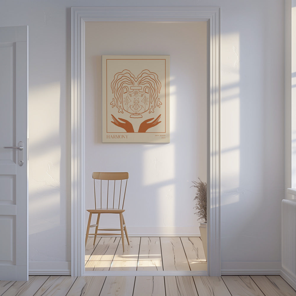 Canvas - Vessel Collection : Harmony (LineArt) - Admen.dk