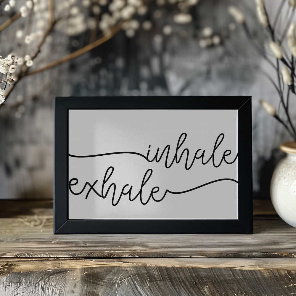 Plakat - Inhale x Exhale