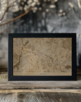 Plakat - Sepia vintage map of Berlin in Germany