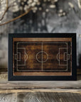 Plakat - Vintage Soccer Field