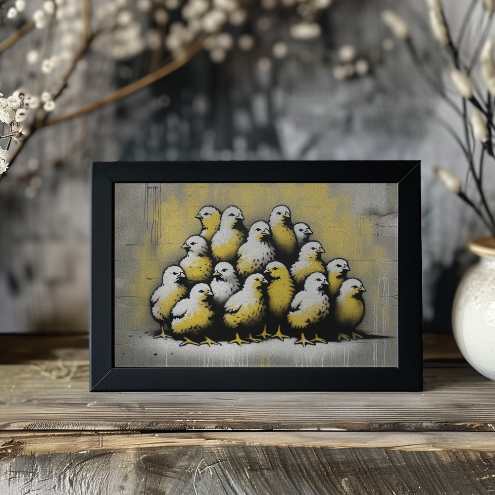 Plakat - Chickens