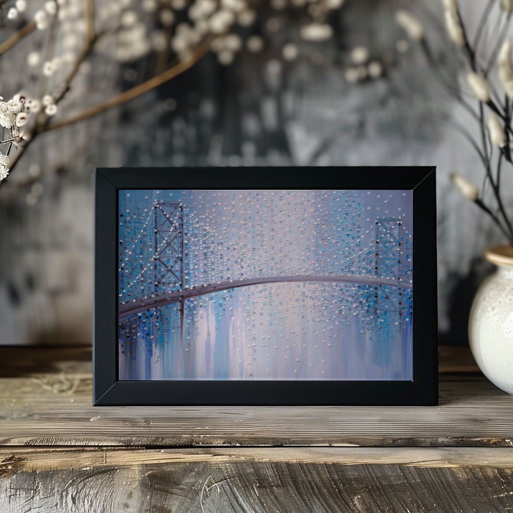 Plakat - Bridge In the Mist