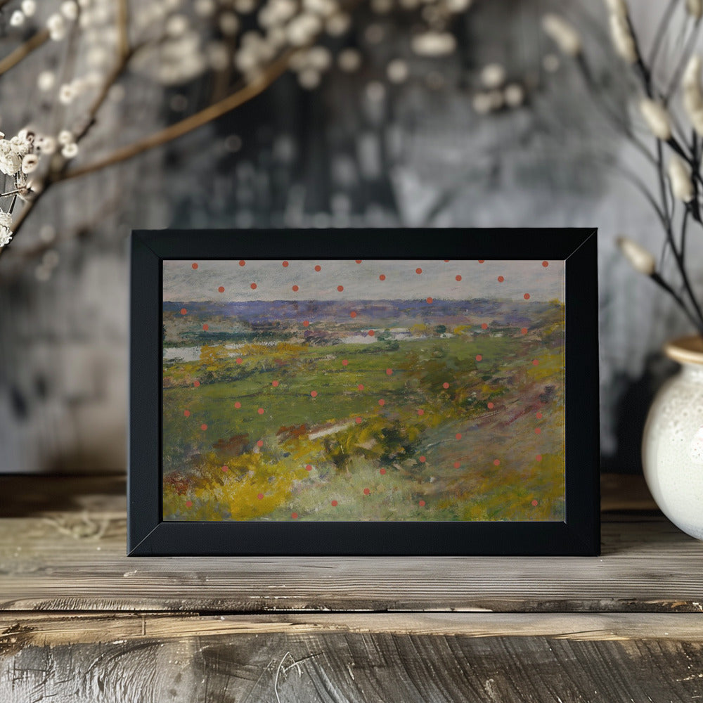 Plakat - Landscape and Dots