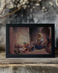 Plakat - Artisan Making Drums