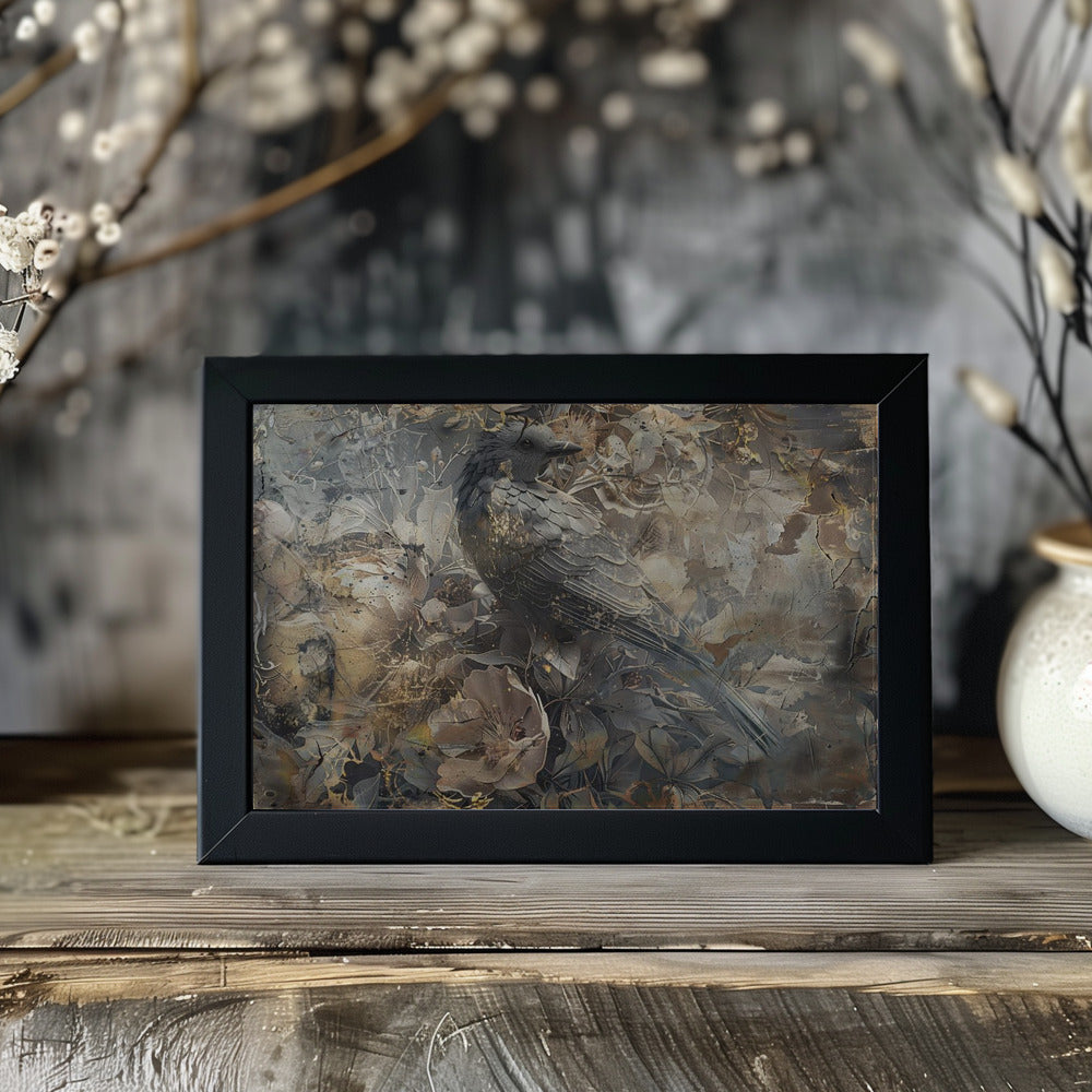 Plakat - Bird Birds Animal Vintage Art Illustration Wallart 03