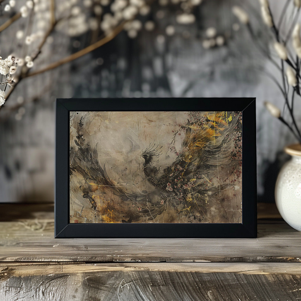 Poster - Japan Ink Art Illustration Wallart 05