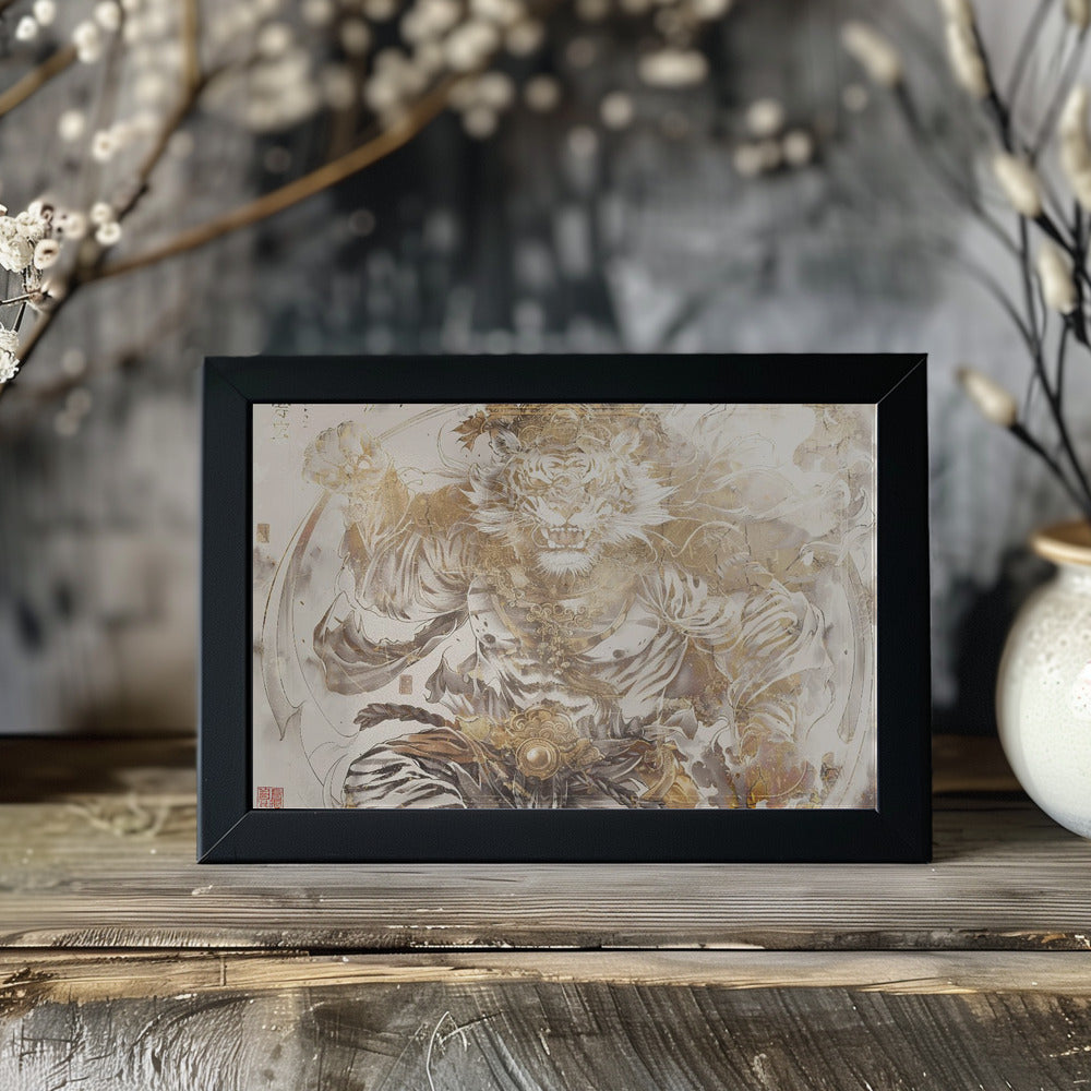 Plakat - Japan Ink Art Illustration Wallart 13