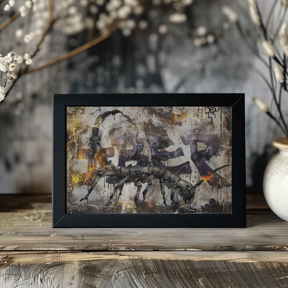 Plakat - Surreal Fable Abstract Art Illustration Wallart 017