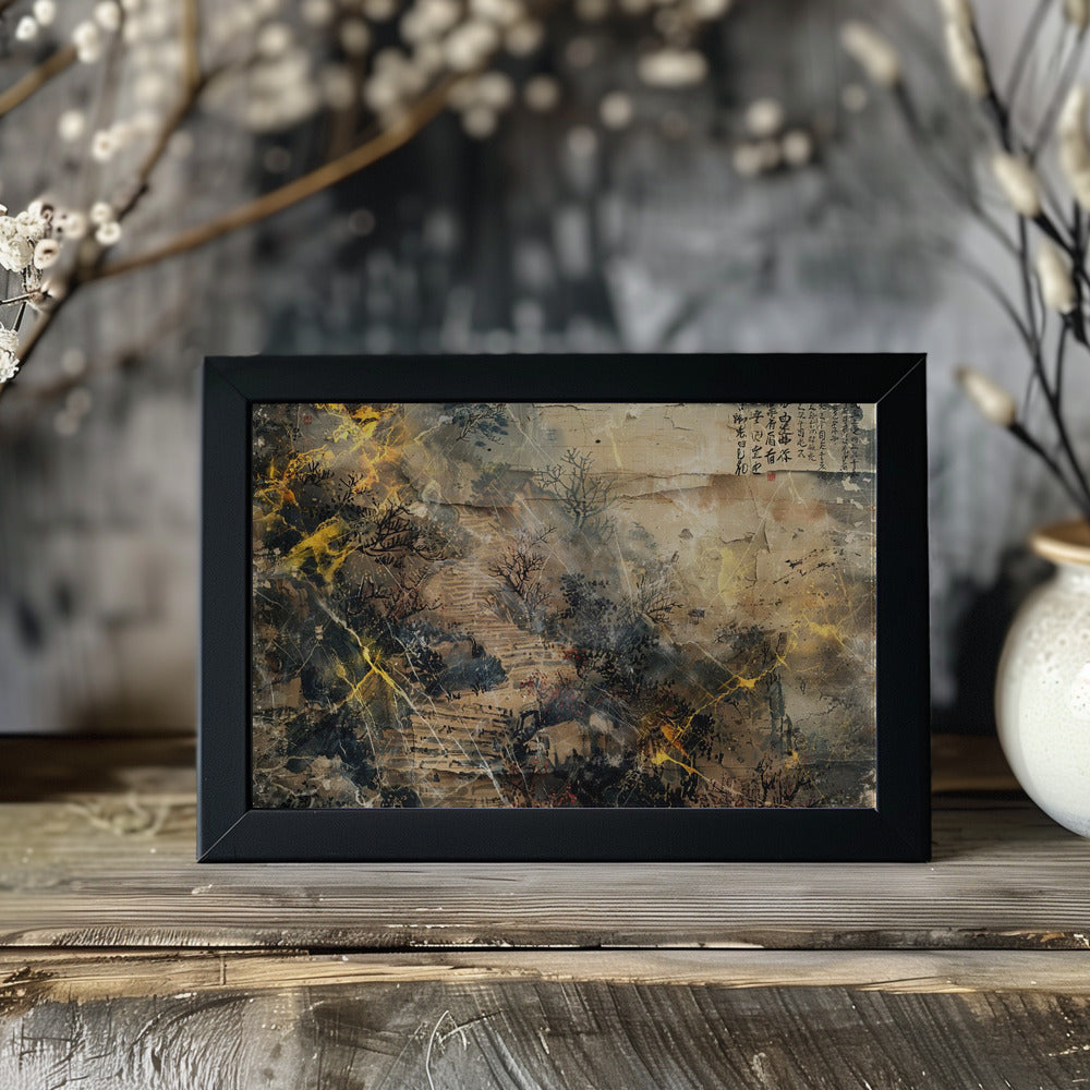 Plakat - Surreal Fable Abstract Art Illustration Wallart 024