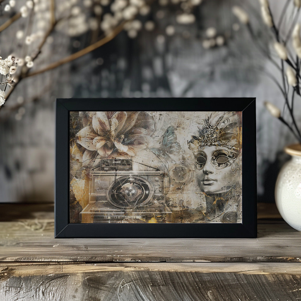 Plakat - Surreal Fable Abstract Art Illustration Wallart 055