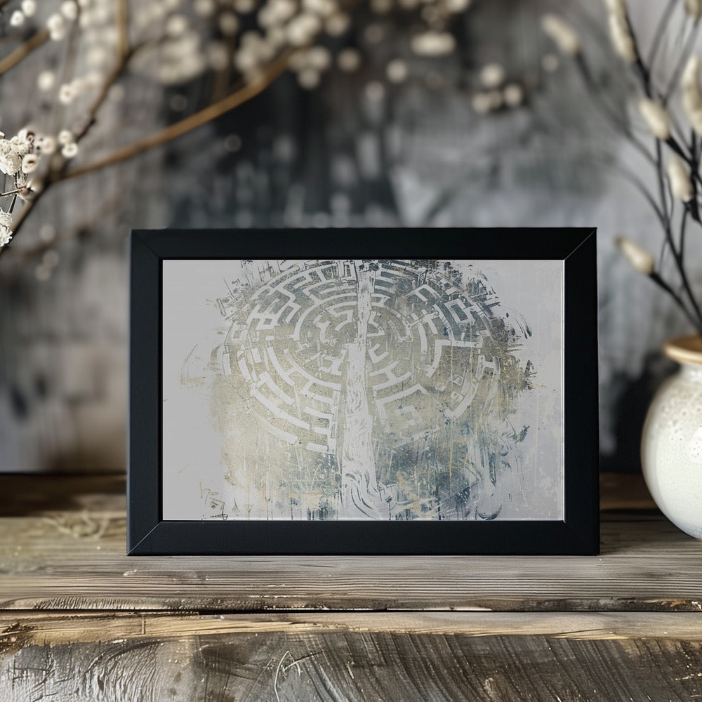 Plakat - Surreal Fable Abstract Art Illustration Wallart 064