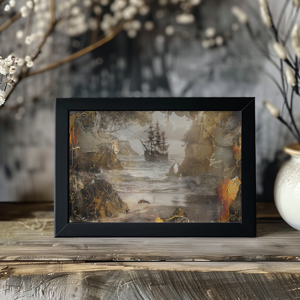 Poster - Surreal Fable Abstract Art Illustration Wallart 080