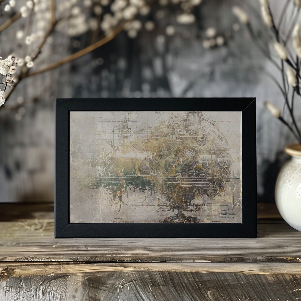 Plakat - Surreal Fable Abstract Art Illustration Wallart 103