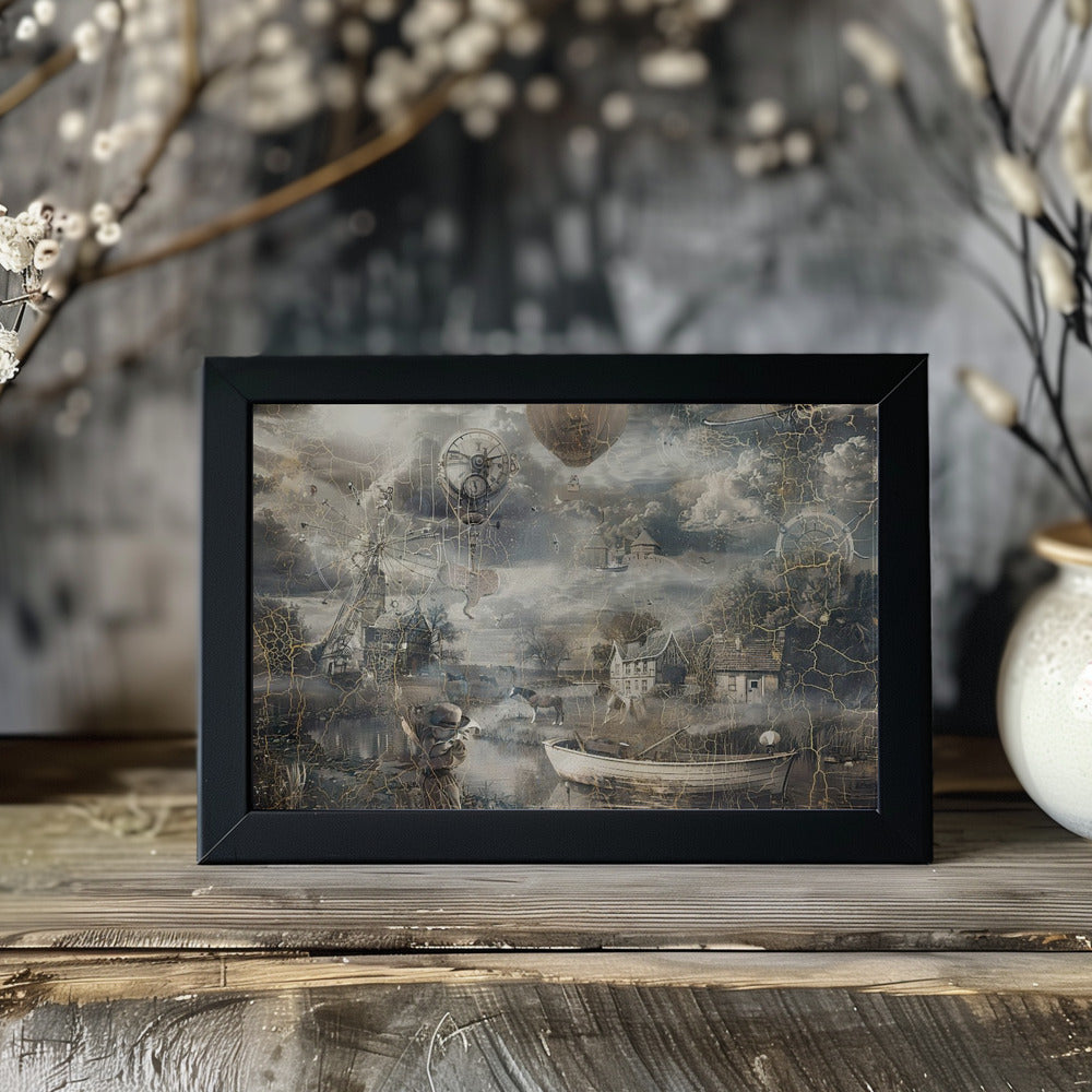 Plakat - Surreal Fable Abstract Art Illustration Wallart 109