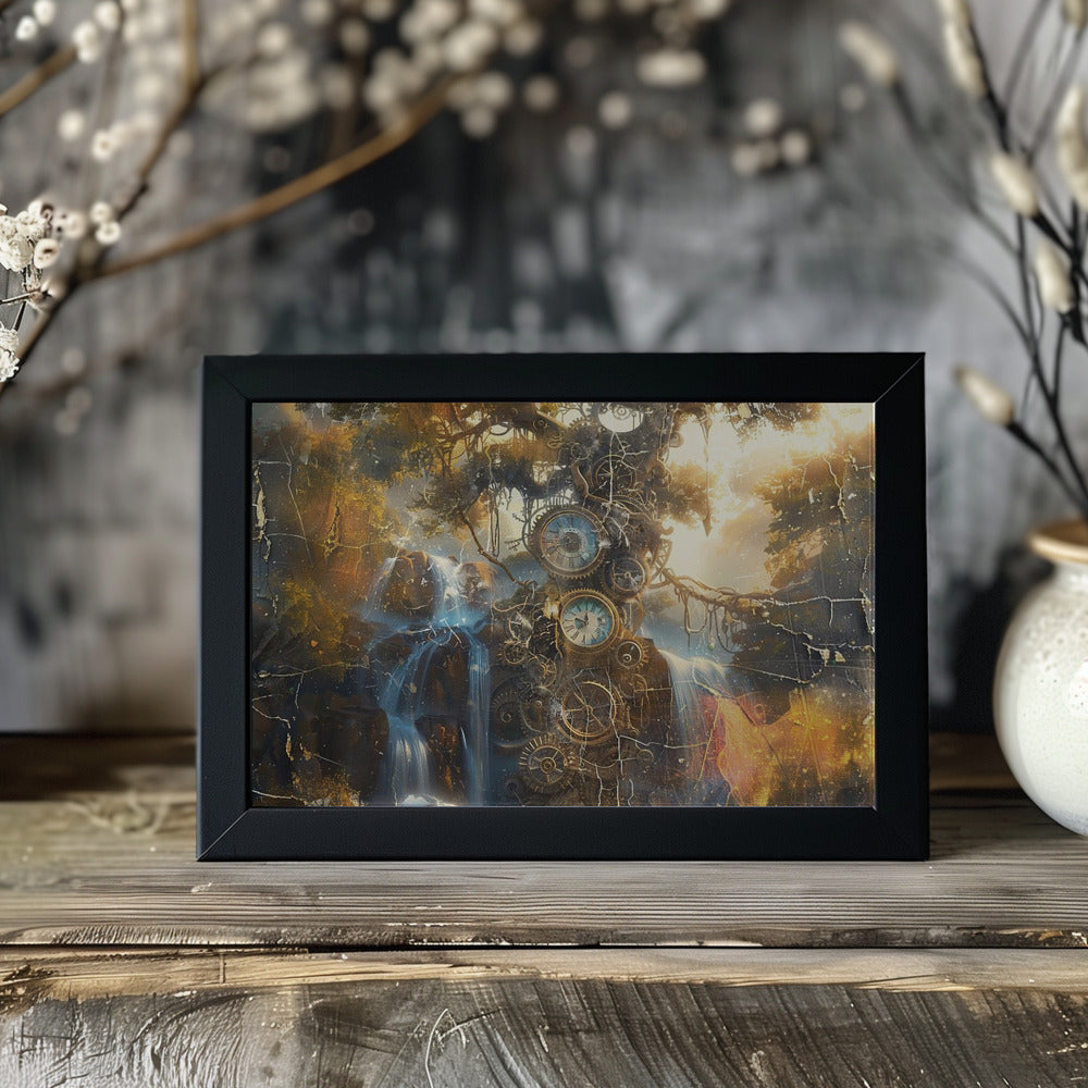 Poster - Surreal Fable Abstract Art Illustration Wallart 127