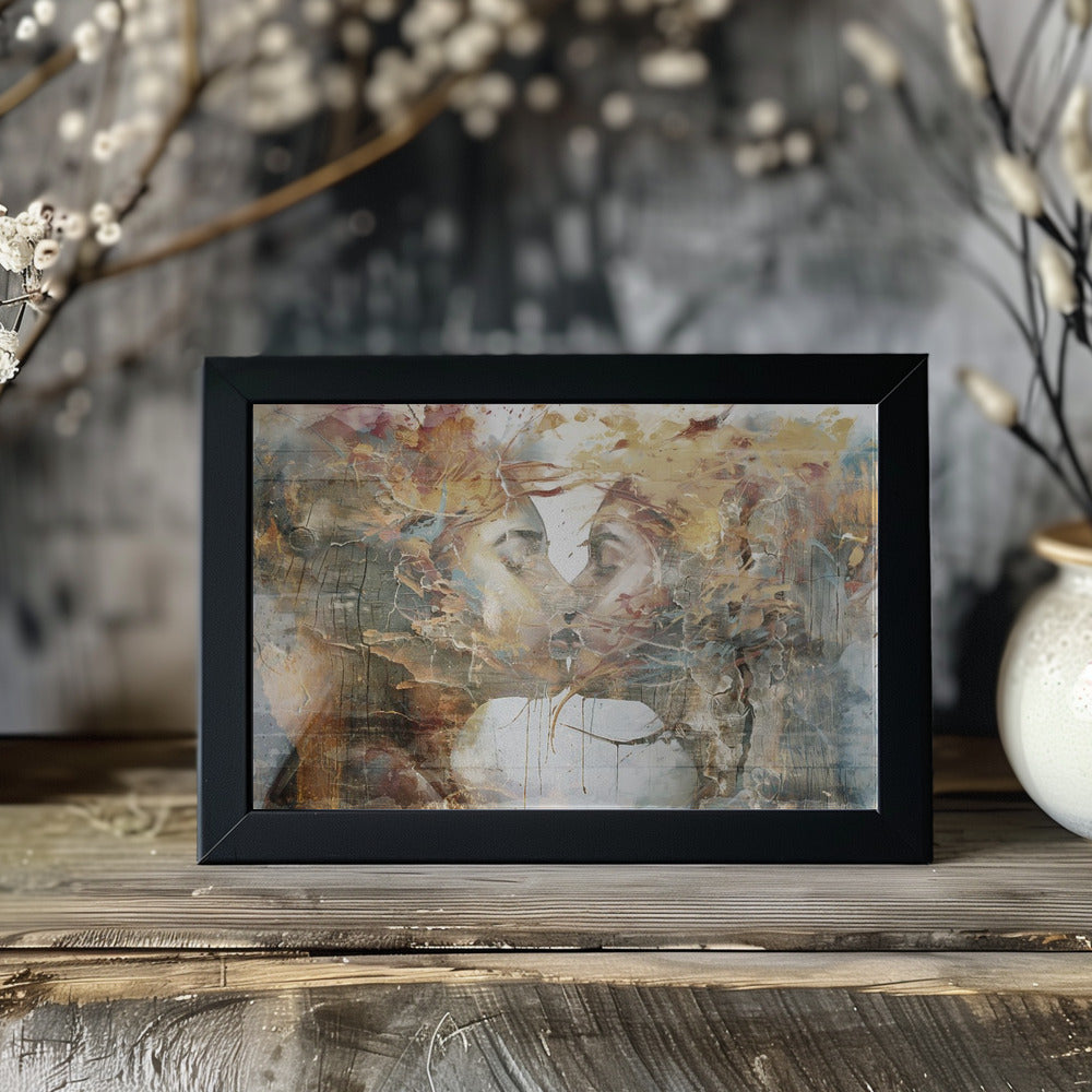 Plakat - Woman Portrait Abstract Art Illustration Wallart 38