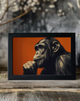 Plakat - Thinking Monkey