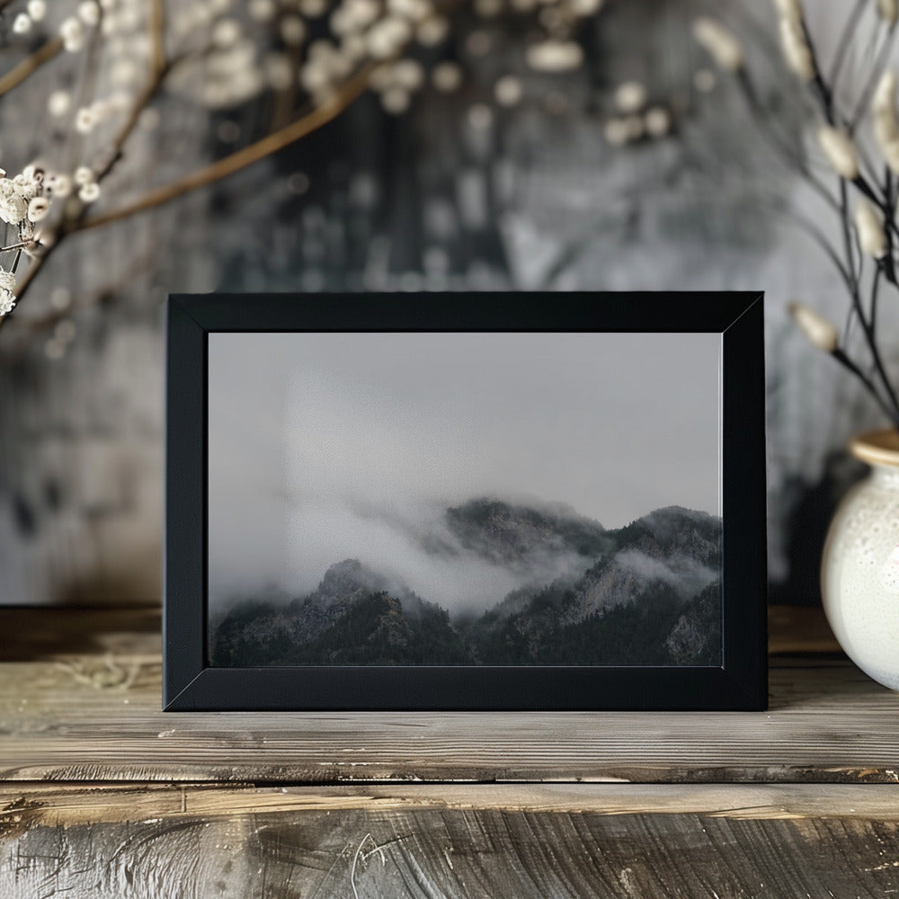 Plakat - Foggy Mountains 16