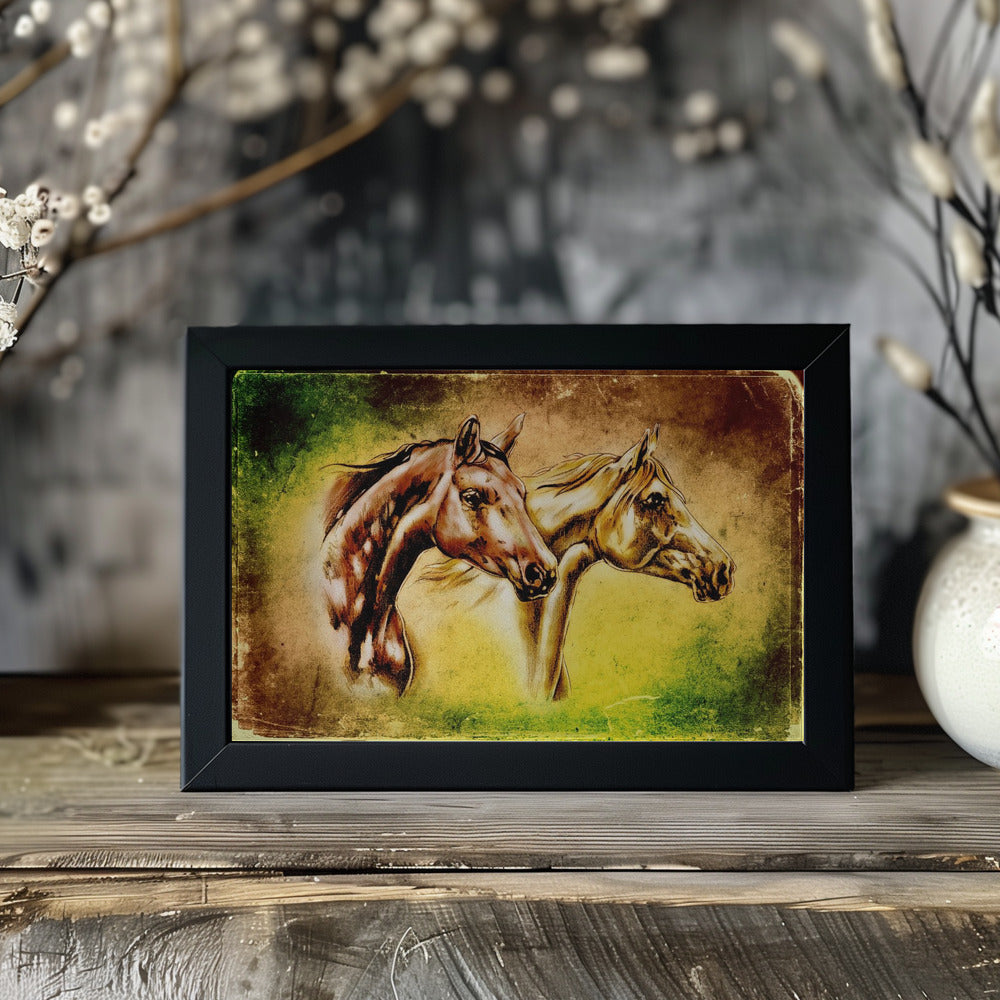 Plakat - Horses 4