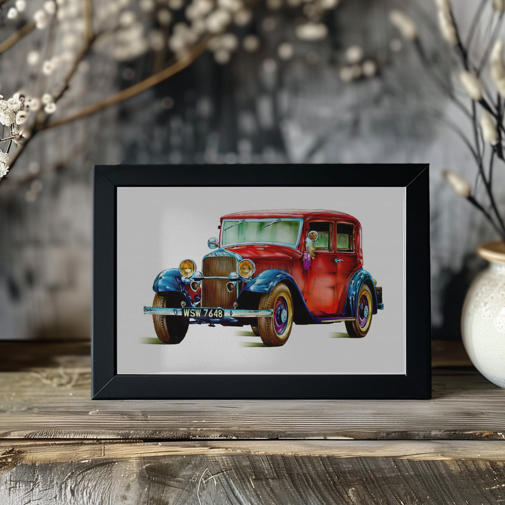 Plakat - Automobile Retro 02