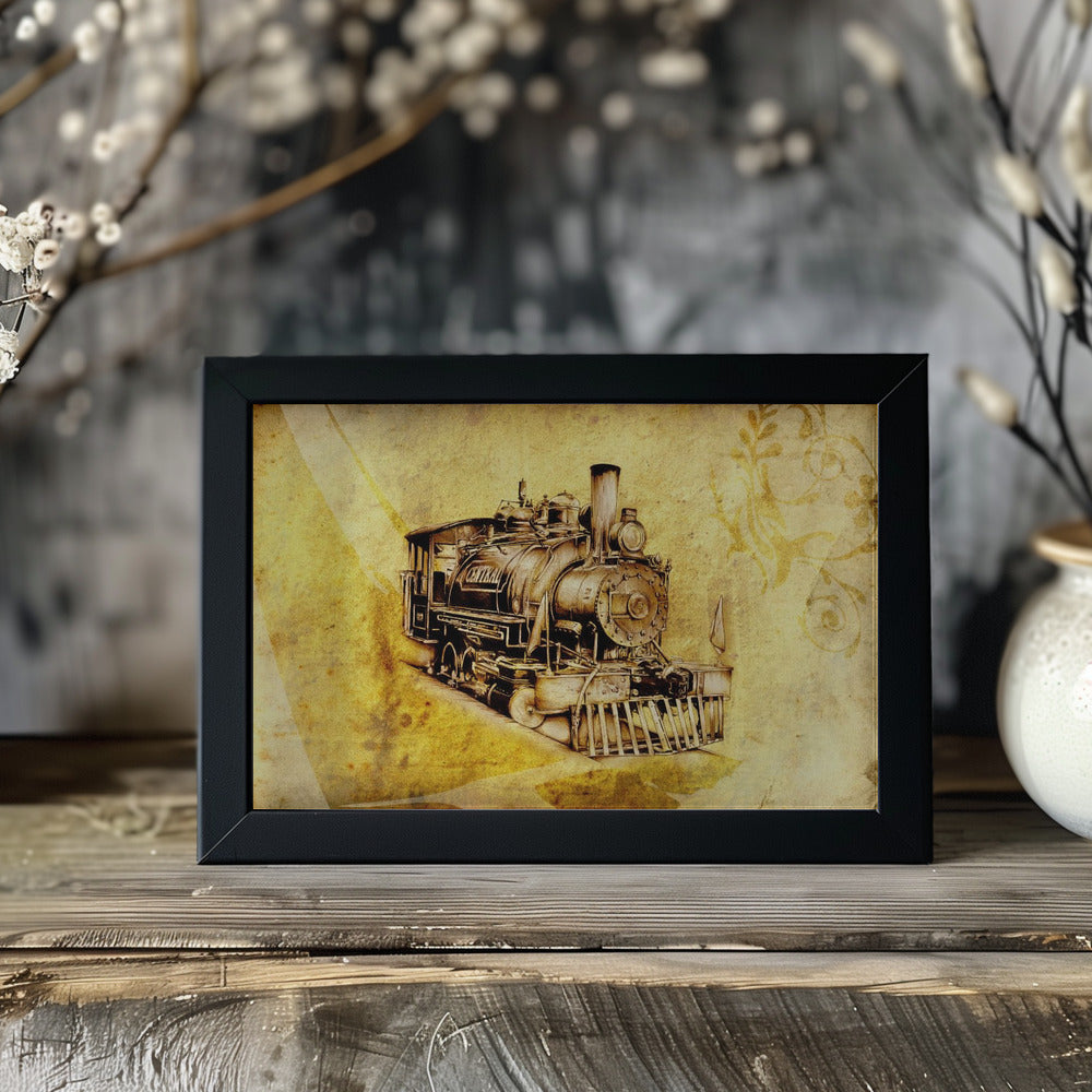 Plakat - Sepia Illustration 24