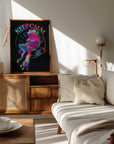 Plakat - Psychedelic Chill Frog