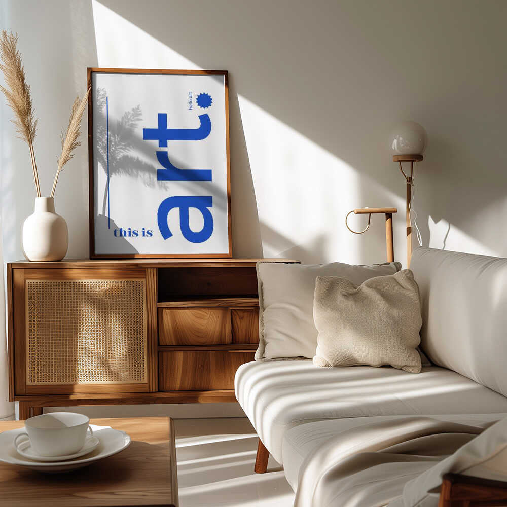Plakat - Hello Bold Typography