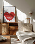 Plakat - Heartfelt Resolution