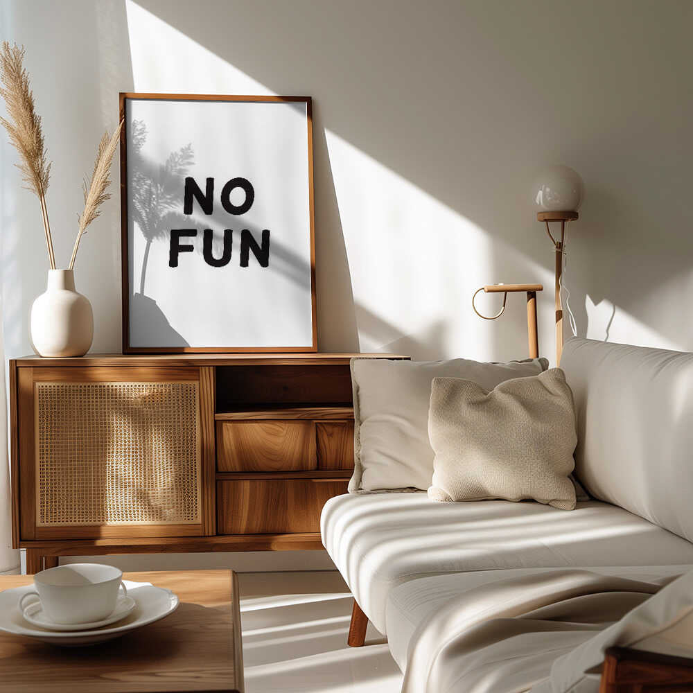 Plakat - No Fun Statement