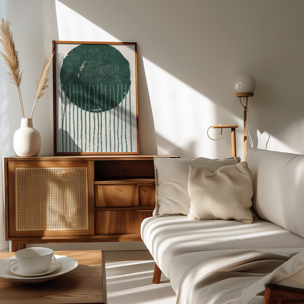 Poster - Emerald Round Jellyfish