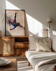 Plakat - Vibrant Soccer Bicycle Kick
