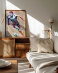 Plakat - Dynamic Soccer Player
