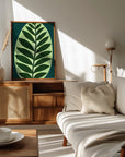 Poster - Agot emerald green art
