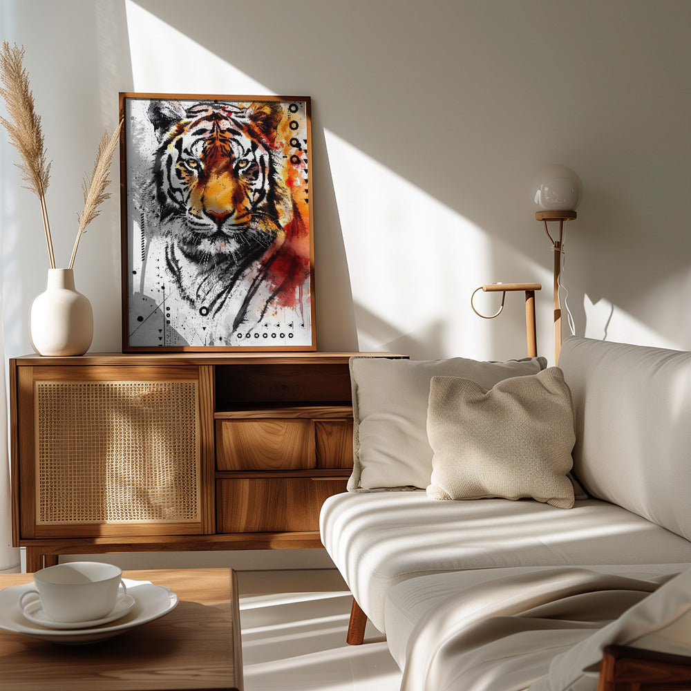Plakat - Tiger Poster Art 05