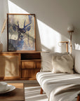Plakat - Deer Ink Illustration 03