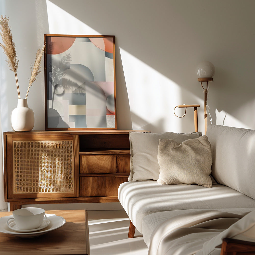 Plakat - Geometric Vintage Art 01
