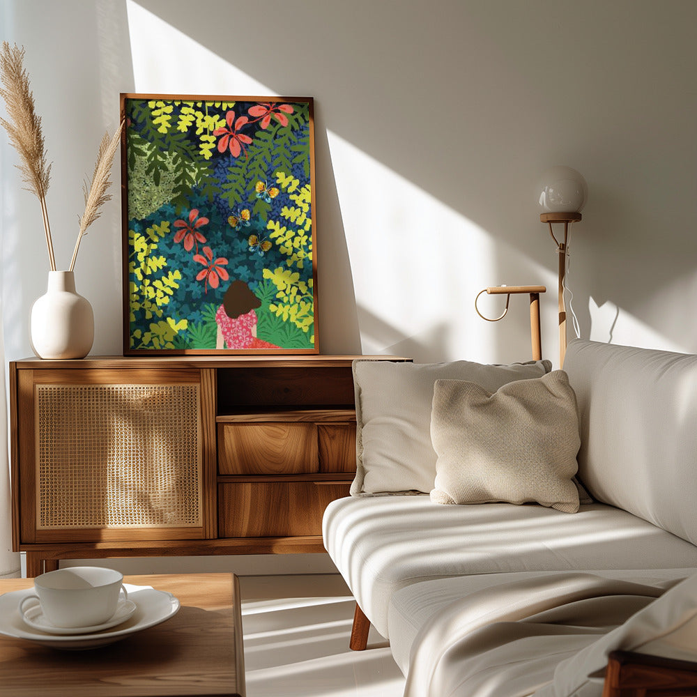 Plakat - Picknic in the forest