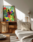 Plakat - Din 87 Walking In My Greenhouse - Admen.dk