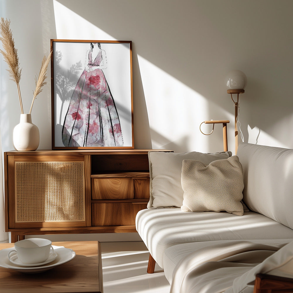 Plakat - Kaede fashion illustration