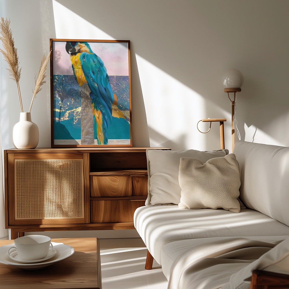 Plakat - Macaw On Holiday 01