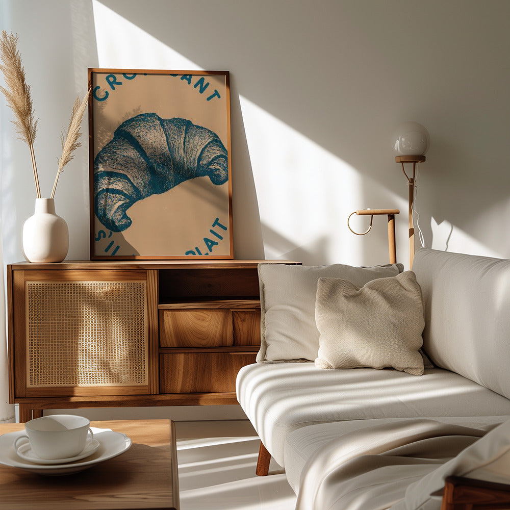 Plakat - Croissant