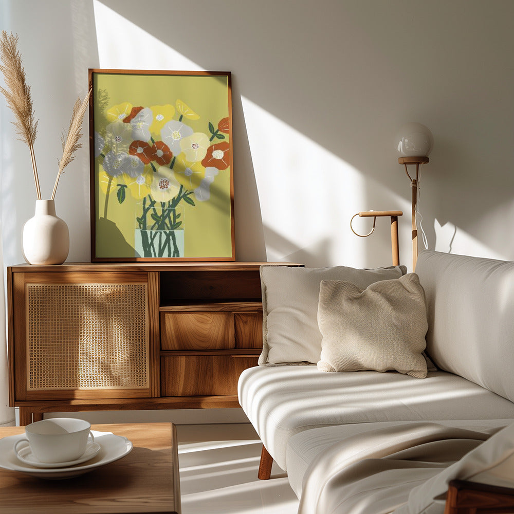 Poster - Vase of Flowers