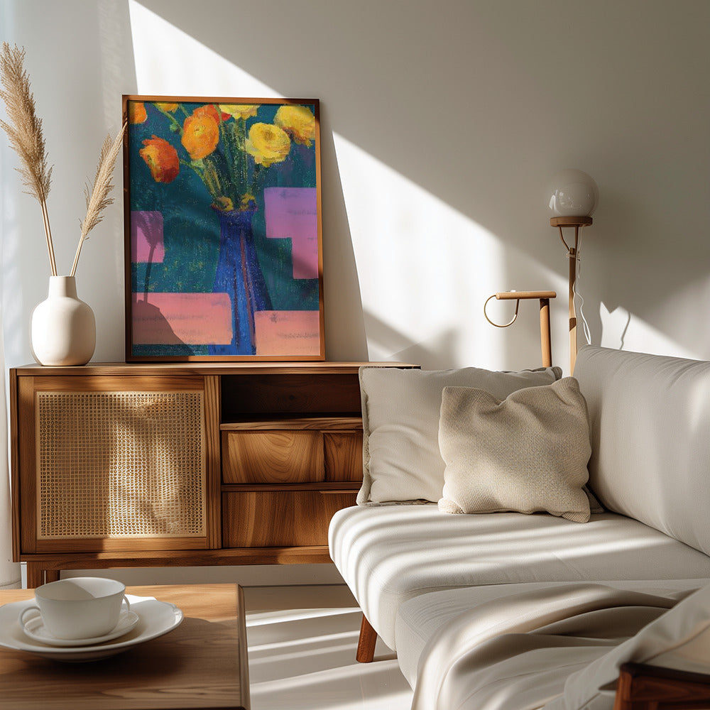 Poster - Abstract Flowers