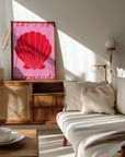 Plakat - Mermaidspinkred Ratioiso