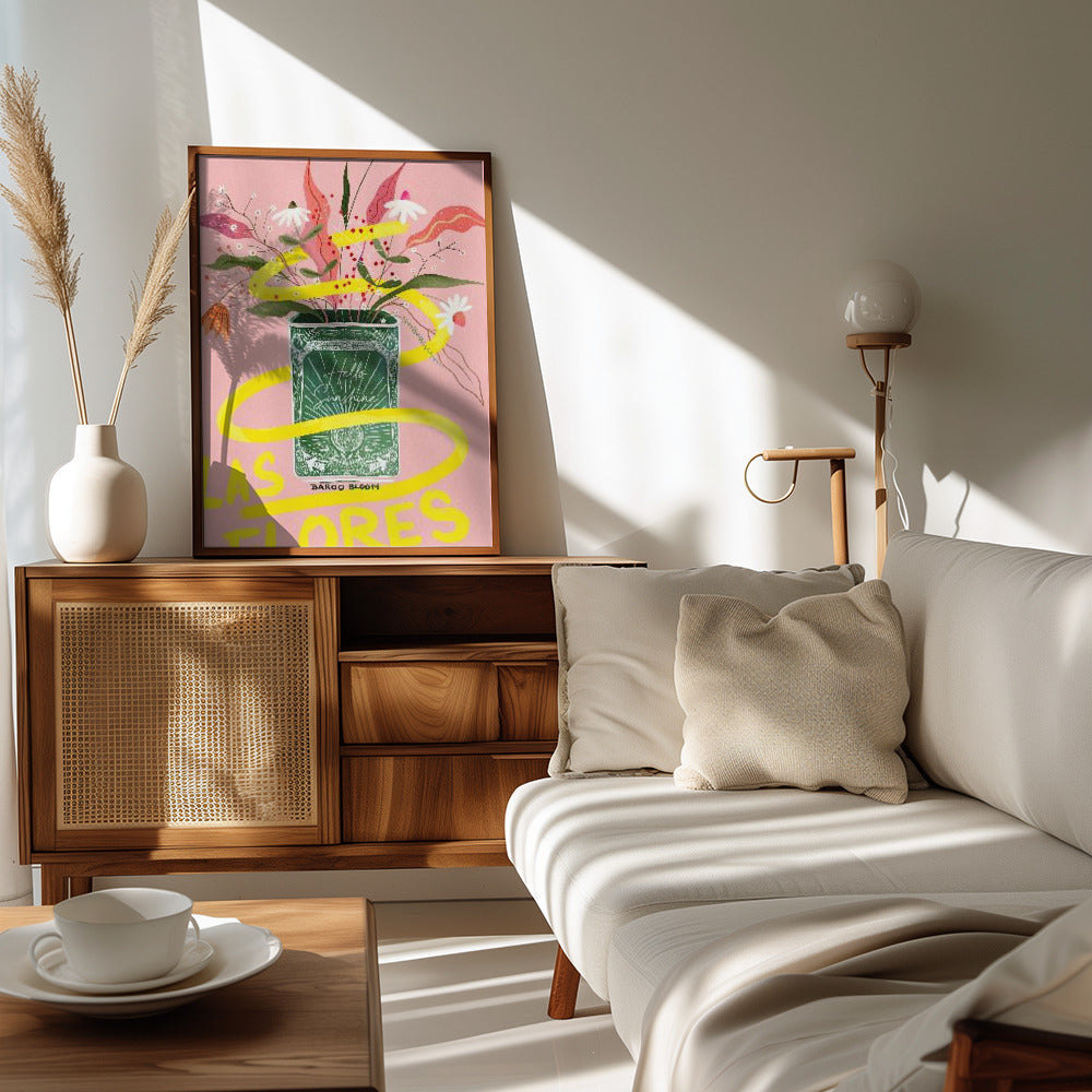 Plakat - Las Flores
