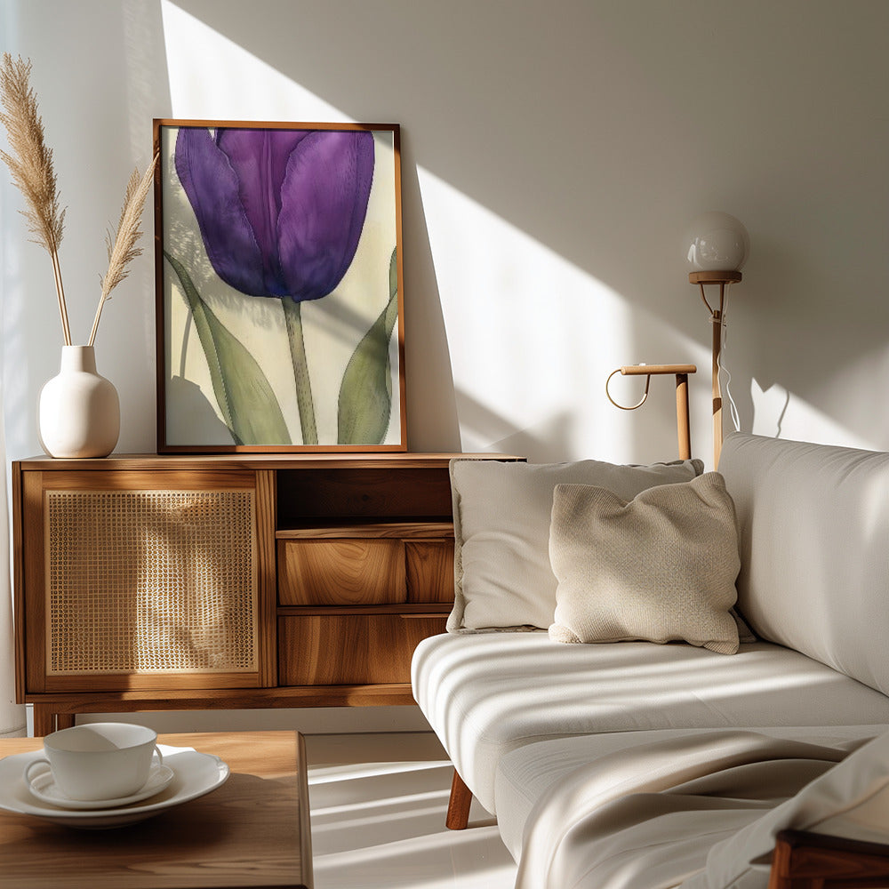 Poster - Purple Tulip 7