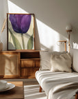 Poster - Purple Tulip 7