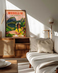 Plakat - Medellin Colombia Travel Poster