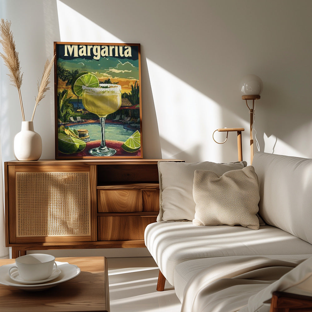 Plakat - Margarita Vintage